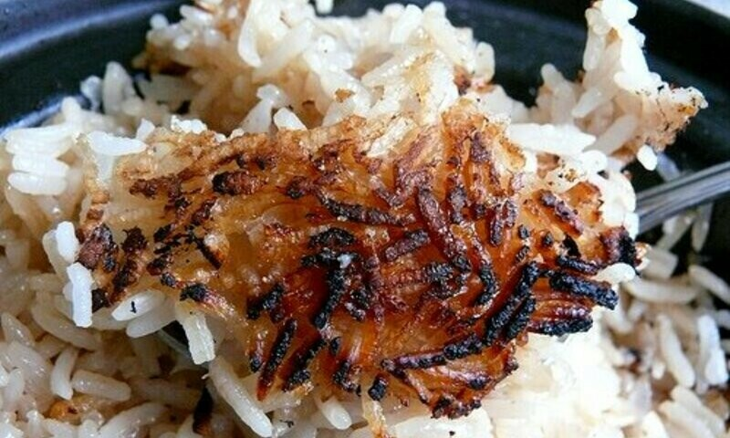 Removing the burnt smell from rice is now very easy