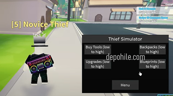 Roblox Thief Simulator En İyi Hile HızlıGelişme Script Gui 2022
