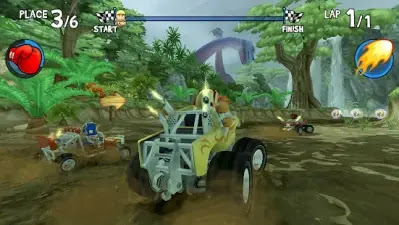 تحميل لعبة beach buggy racing مهكرة