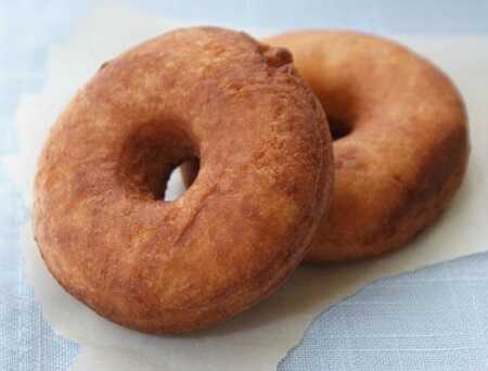 Homemade Sour Cream Cake Doughnuts