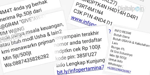 Cara Blokir SMS Pinjaman Penipuan dan Tidak Dikenal