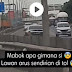 Viral Mobil Mercy Lawan Arah Kendaraan di Tol JORR, Bikin Jantungan, Akhirnya Tabrakan