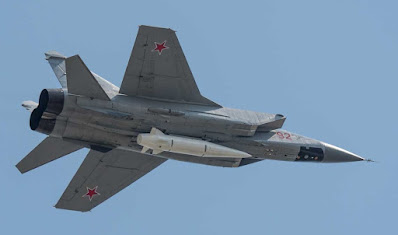 MiG-31K fighter jets destroy Ukraine's underground arsenal