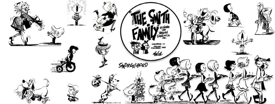 The Smith Family Comic Strip by Mr. & Mrs. George and Virginia Smith