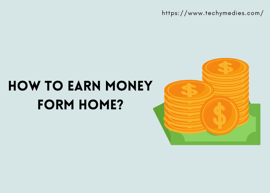 How to earn money online from internet sitting at home?