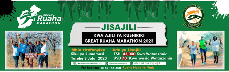 Great Ruaha Marathon 2023
