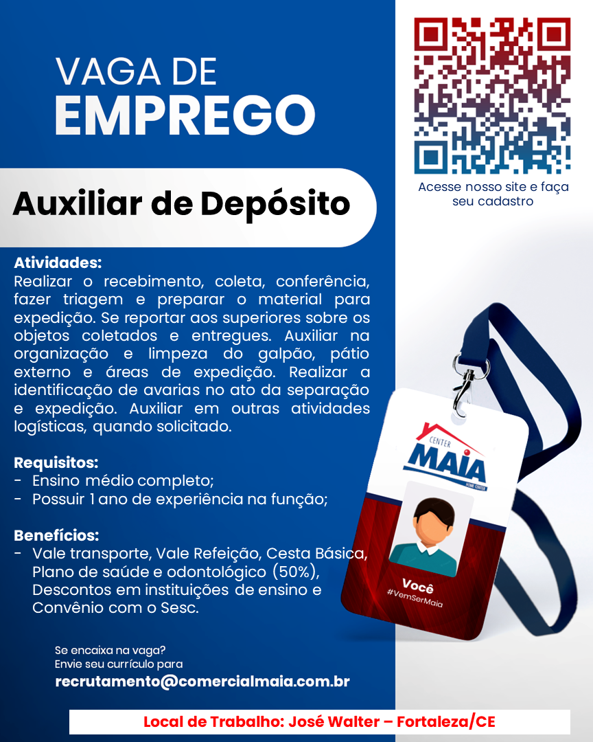 AUXILIAR DE DEPÓSITO