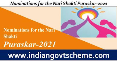 Nominations for the Nari Shakti Puraskar-2021