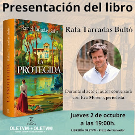 "PROTEGIDA". RAFA TARRADAS BULTÓ EN OLETUM. 2 DE OCTUBRE