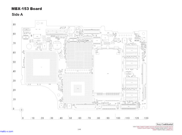 SONY MBX-153 VGN-TX56C Motherboard Schematic Circuit Diagram