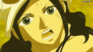 ワンピースアニメ ドレスローザ編 725話 ニコロビン | ONE PIECE Episode 725