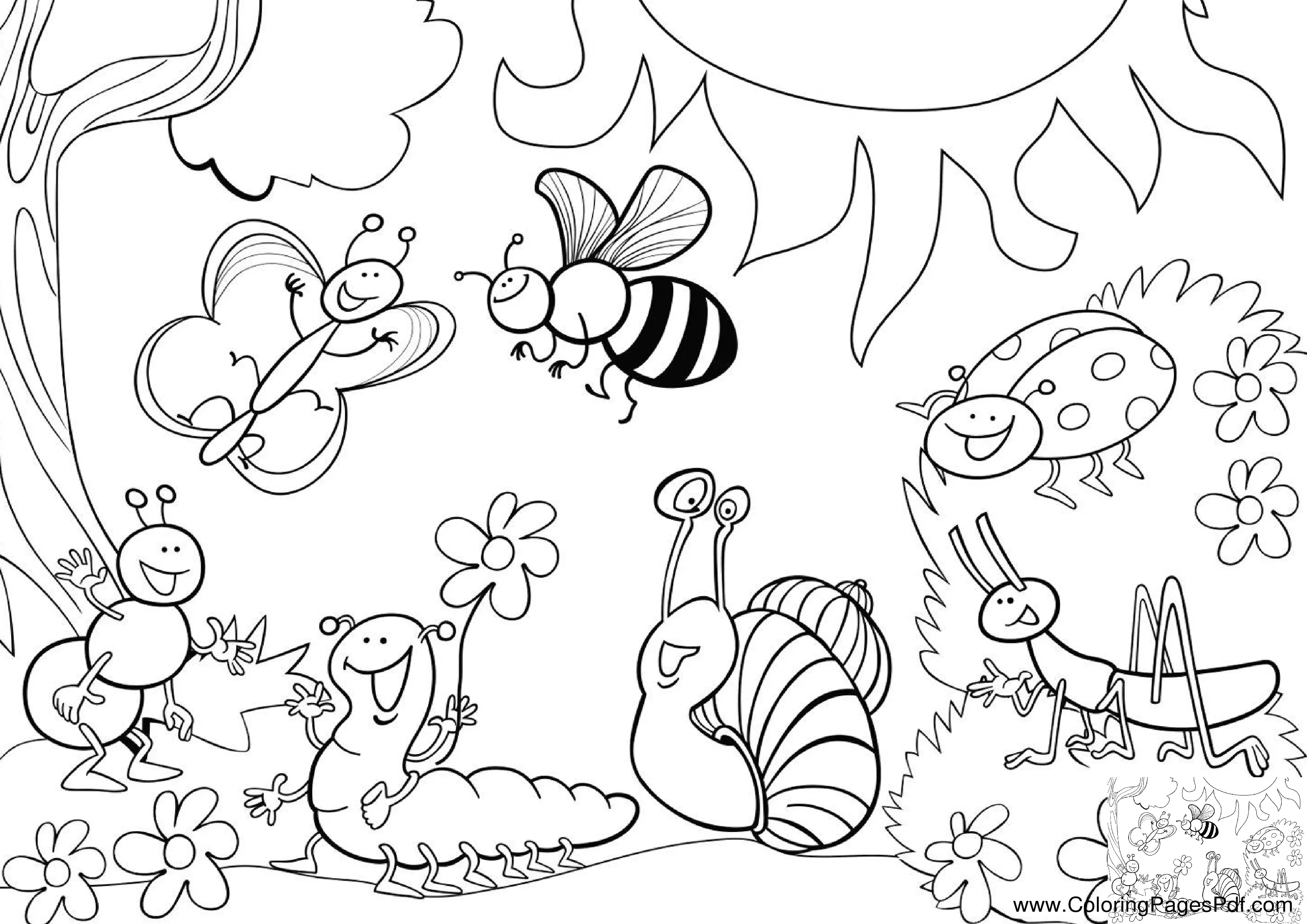 Coloring Pages for kids pdf