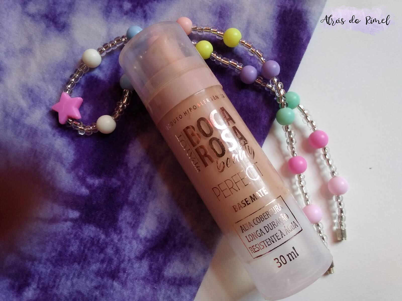 Resenha: Base Boca Rosa Beauty By Payot