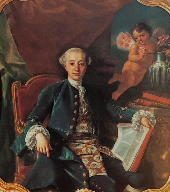 Предположительный портрет Джакомо Казановы, приписываемый кисти Франческо Наричи