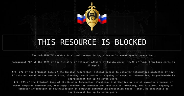 Russia Cracks Down on 4 Dark Web Marketplaces for Stolen Credit Cards