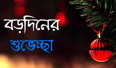 Merry Christmas Images, Wishes, Pictures In Bengali 2022 - বড়দিনের ছবি, শুভেচ্ছাবার্তা - Borodiner Images, Pic