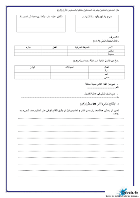 تحميل فرض تأليفي 1 دراسة نص سنة 8 الثلاثي الأول  ملف pdf , مراجعة دراسة نص سنة ثامنة مادة العربية سنة 8, فروض دراسة نص سنة ثامنة أساسي الثلاثي الأول