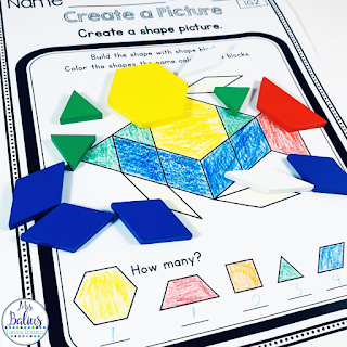 Tangrams are a great way to get your students practicing how to manipulate shapes to create new objects.