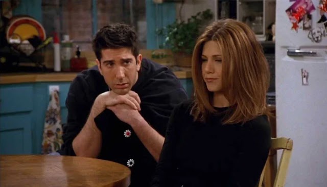 Rachel and Ross got back again in a diverting new ad