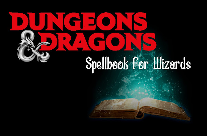 D&amp;D SPELLBOOK For Wizards