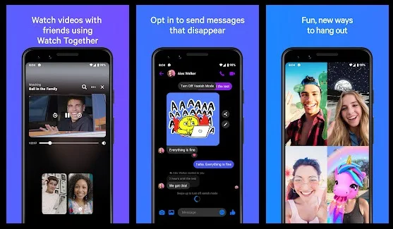 تنزيل ماسنجر سهل الازرق Messenger اخر تحديث 2022
