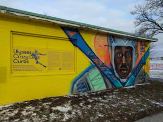 Ulysses Crazy Legs Curtis Mural Downsview