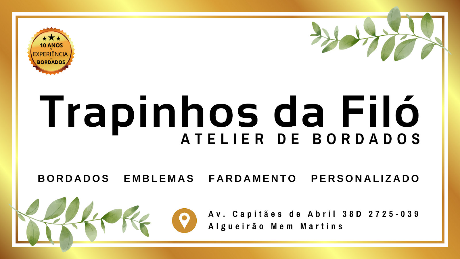 Trapinhos da Filó -Atelier de Bordados