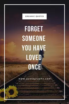How to forget someone quotes