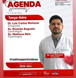 AGENDA SEMANAL DA RAD IMAGEM