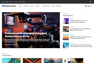 FlashNews Blogger Template MOZEXTRA