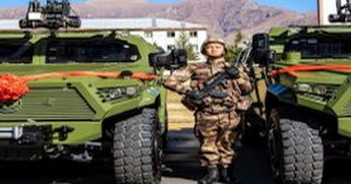 China’s PLA Border Troops Receive ‘All-Terrain Vehicle’: Report