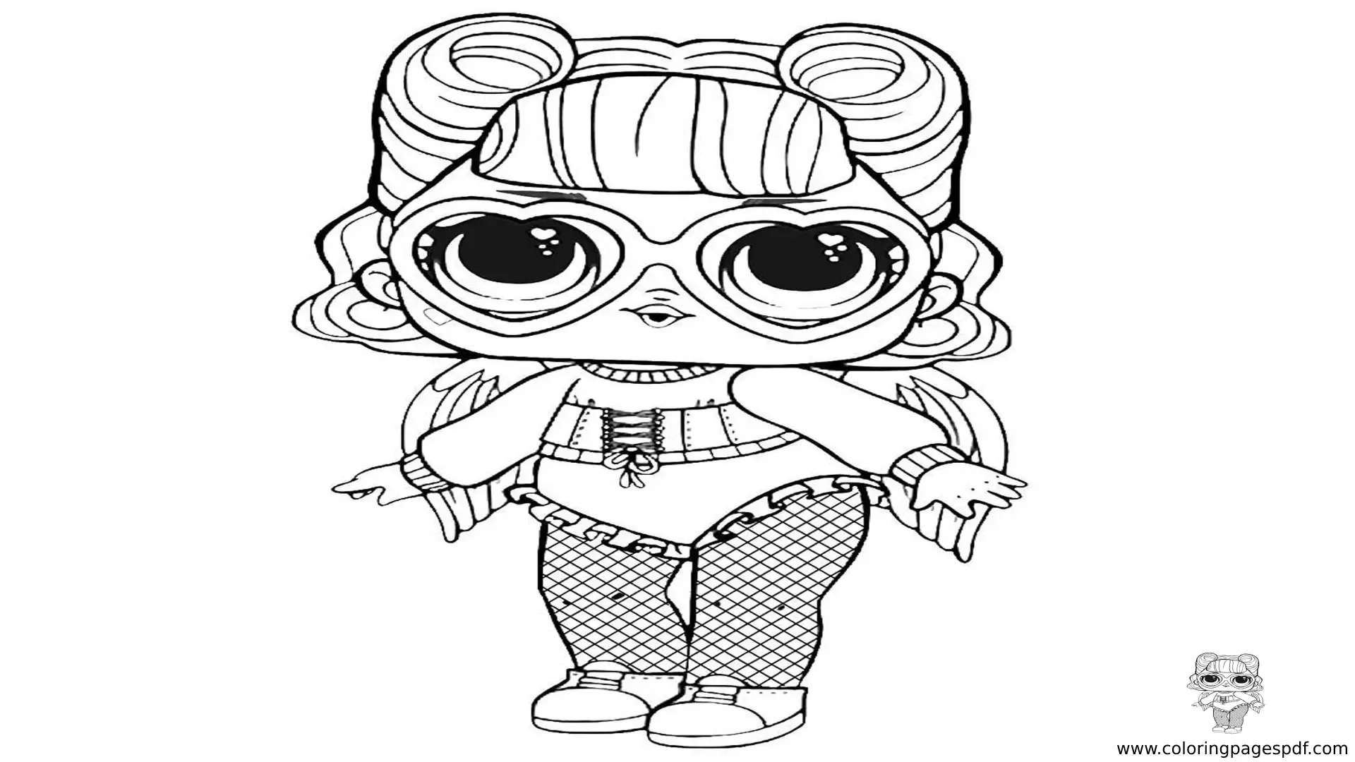 Coloring Pages Of Lil Outrageous