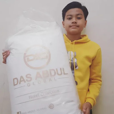 Review bantal king DAG, Review bantal DAG, bantal lembut Das Abdul Global, bantal hotel bertaraf 7 bintang, review bantal, bantal DAG review,