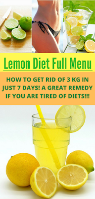 How To Get Rid Of 3 Kg In Just 7 Days! A Great Remedy If You Are Tired Of Diets!!!