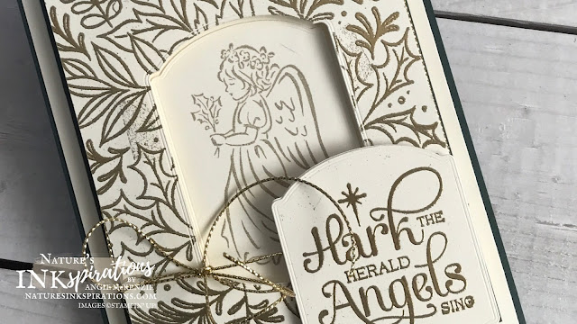 Angels of Peace Christmas card (glance) | Nature's INKspirations by Angie McKenzie