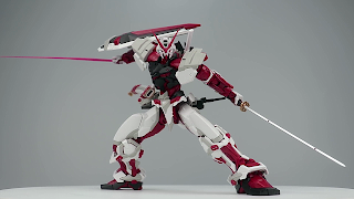 REVIEW HiRM 1/100 MBF-P02 Gundam Astray Red Frame, Mr.Model