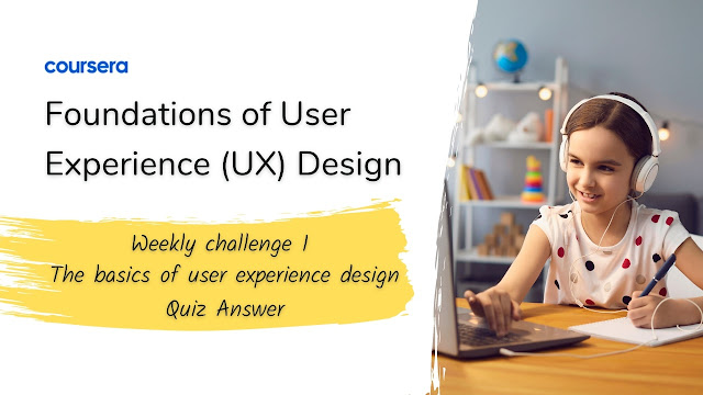 The Basics of User Experience Design Quiz Answer