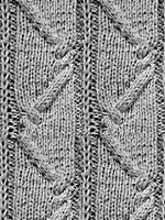Рельефный узор (4) спицами