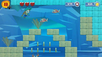 Jumpy Mia game screenshot