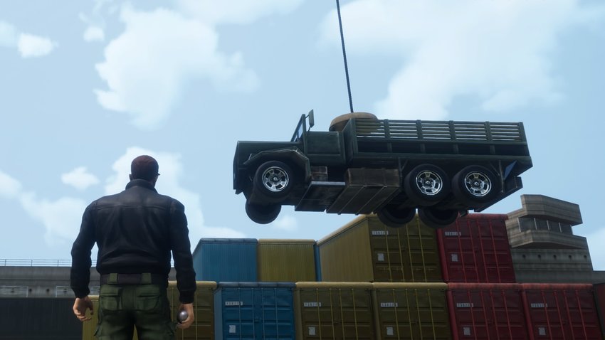 GTA 3: Find all 7 emergency vehicles for the import-export crane