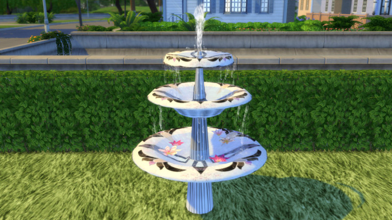 The Sims 4 Fountains