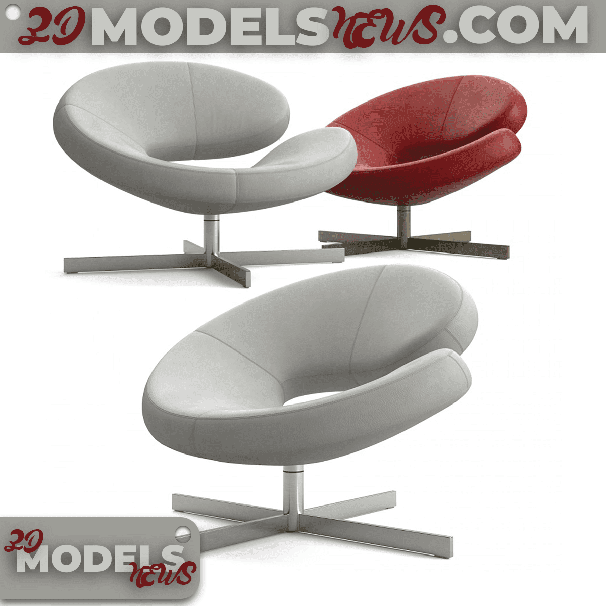 Armchair Model Nuage by Roche Bobois 1