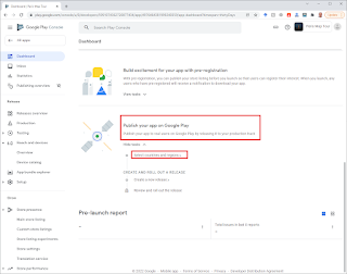 google play console-Publish your app on Google Play