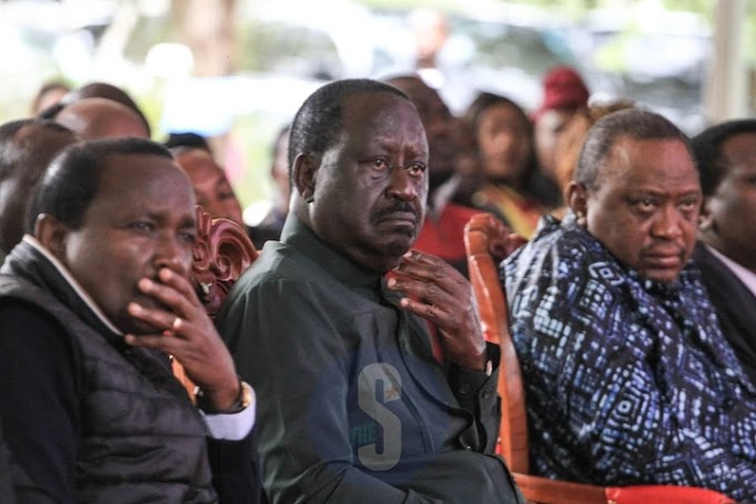 Emotional Scenes Unfold as Azimio Plays Videos of Protest Victims at Kalonzo Musyoka Centre