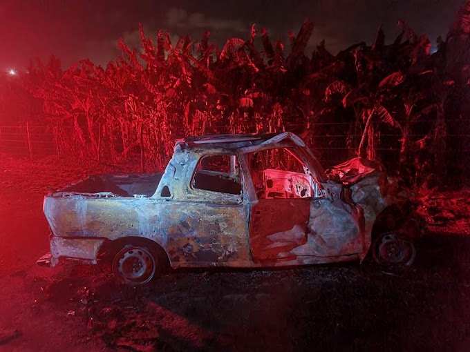 Motorista morre e carro pega fogo após batida em rodovia estadual sergipana