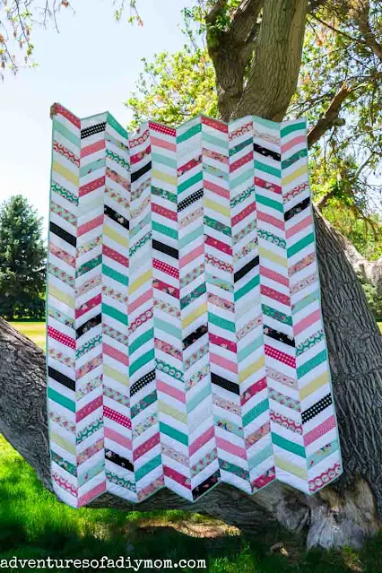 herringbone quilt pattern