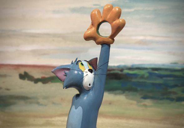 Taku Inoue esculturas divertidas Tom and Jerry