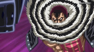 ワンピースアニメ WCI編 856話 カタクリ 悪魔の実 覚醒 Katakuri | ONE PIECE ホールケーキアイランド編