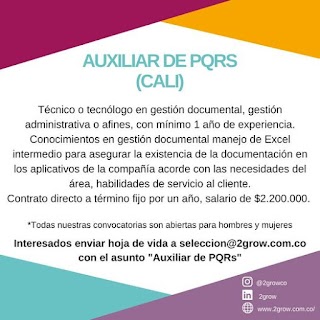 📂 Empleo en Cali HOY como Auxiliar de PQRS 💼 |▷ #Cali #SiHayEmpleo #Empleo