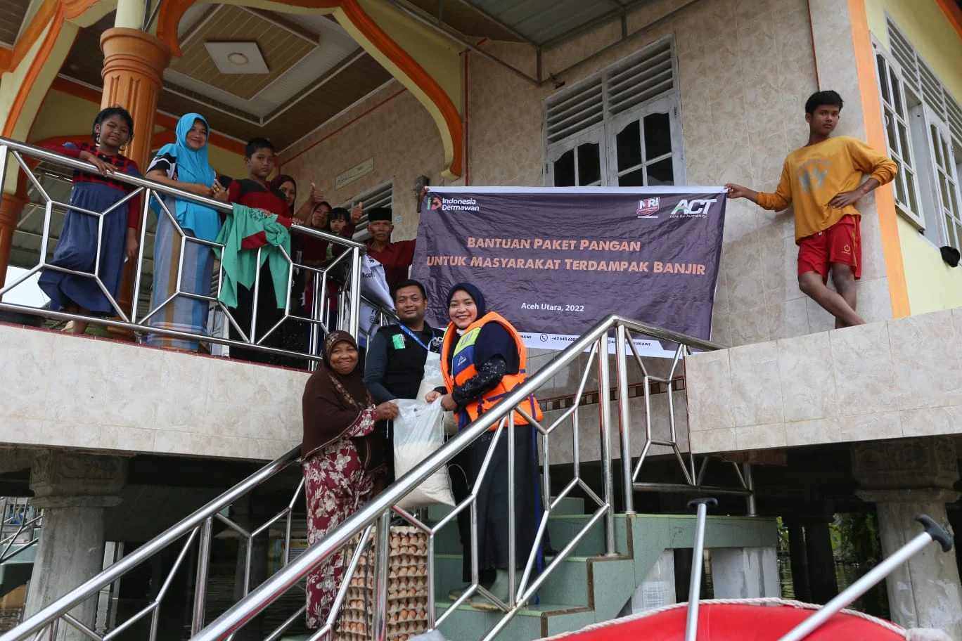 ACT Lhokseumawe Hadir Membersamai Korban Terdampak Banjir Aceh Utara